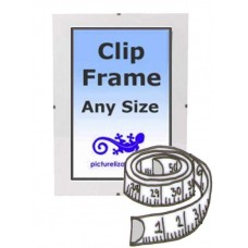 Bespoke Clip Frame sizes between 5x5" to 10x10" (12cm to 25cm)