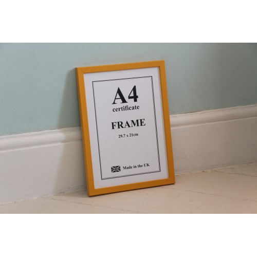 A4 Wooden Certificate Frame Cubed Black Blue Green Navy Blue Light Blue ...