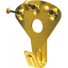 Brass Plated Picture Hook (3 pin)