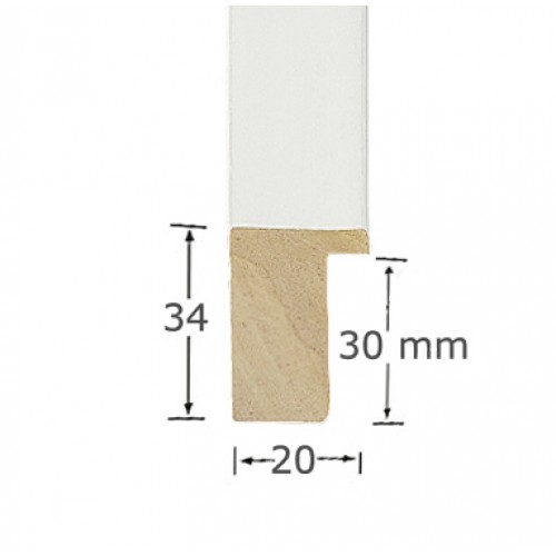 40x60cm White Liddington Photo Picture Frame 40x60cm White Liddington Photo Picture Frame